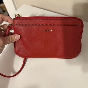 DKNY red bag